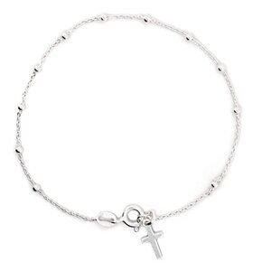 NWT Joyce Rosary Bracelet // Sterling Silver